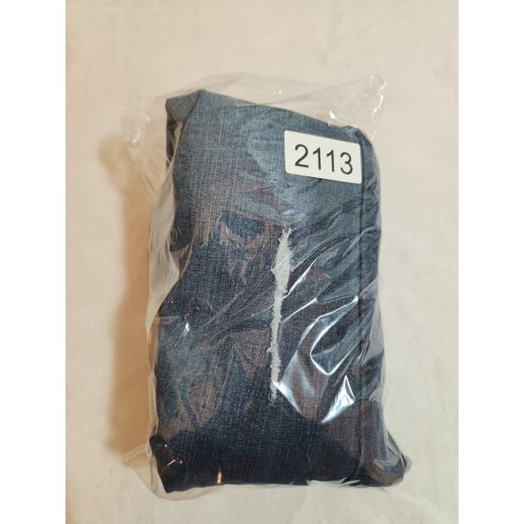 Democracy Jeans Womens Sz 16 Blue "Ab" Solution Technology Whiskers Stretch - Picture 14 of 14